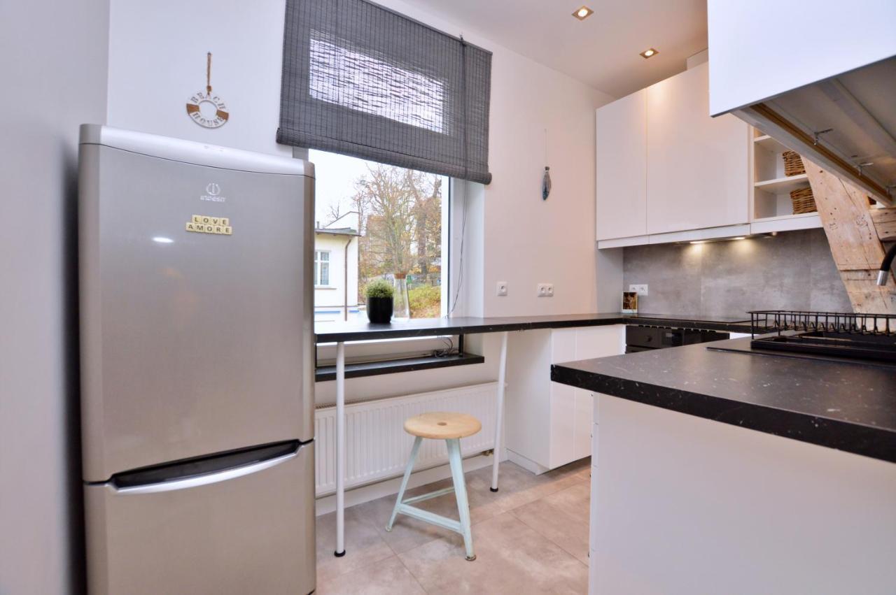 سوبوت Victus Apartamenty, Apartament Veranda المظهر الخارجي الصورة