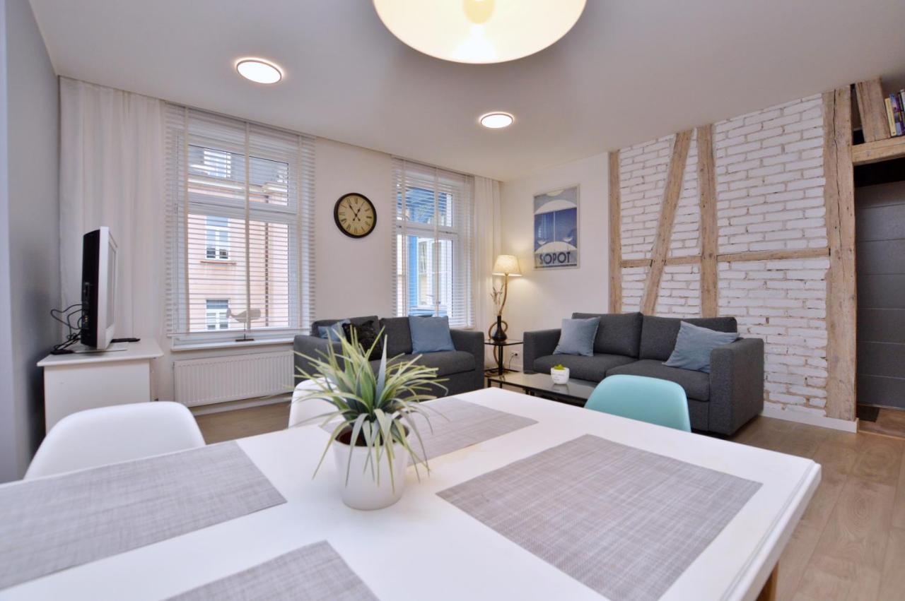 سوبوت Victus Apartamenty, Apartament Veranda المظهر الخارجي الصورة